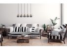 5er Pendelleuchte Foro schwarz golden - E27, 200W, IP20