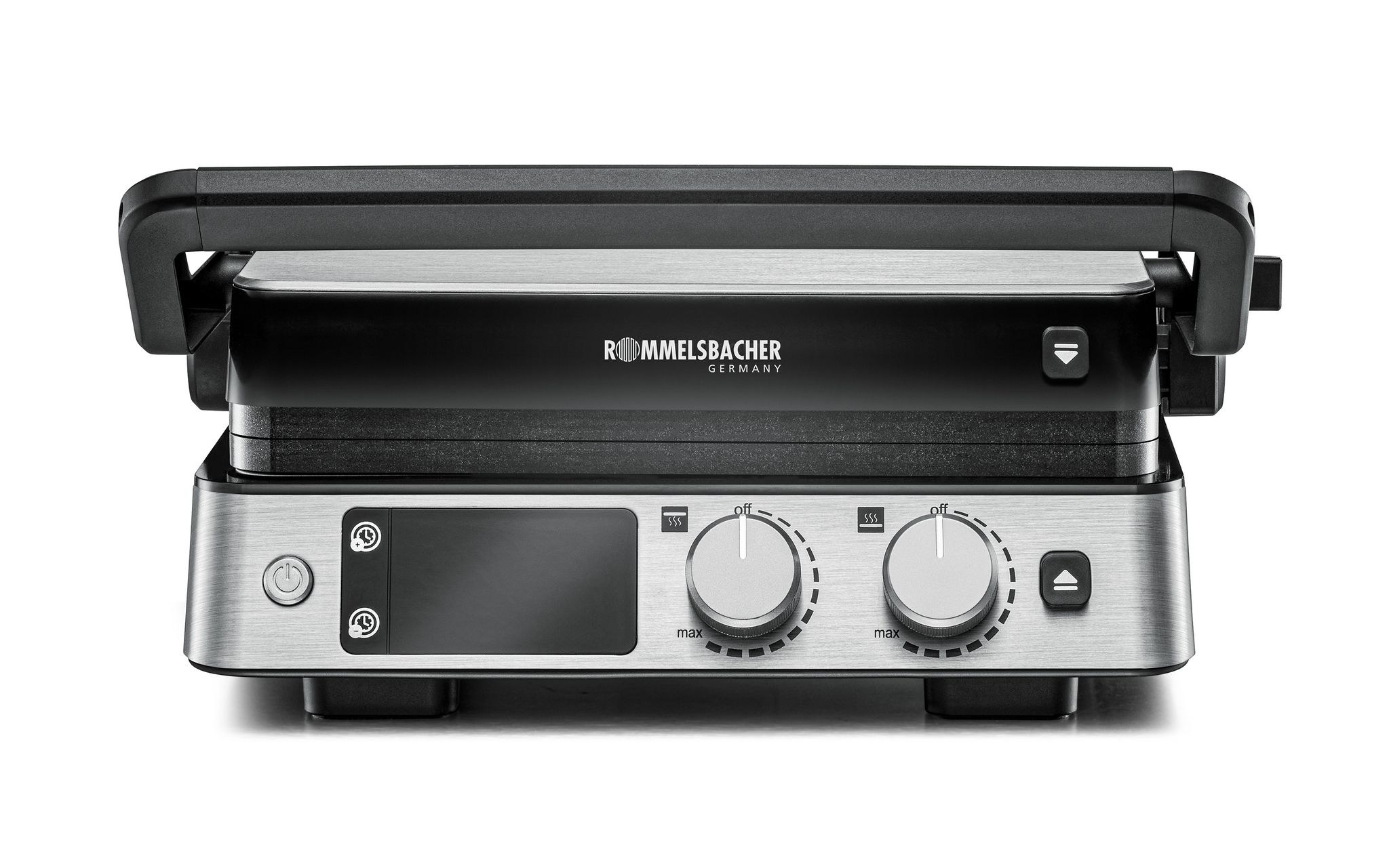 KONTAKTGRILL KG 2025 - Kontaktgrill, Edelstahl/schwarz, 2000W