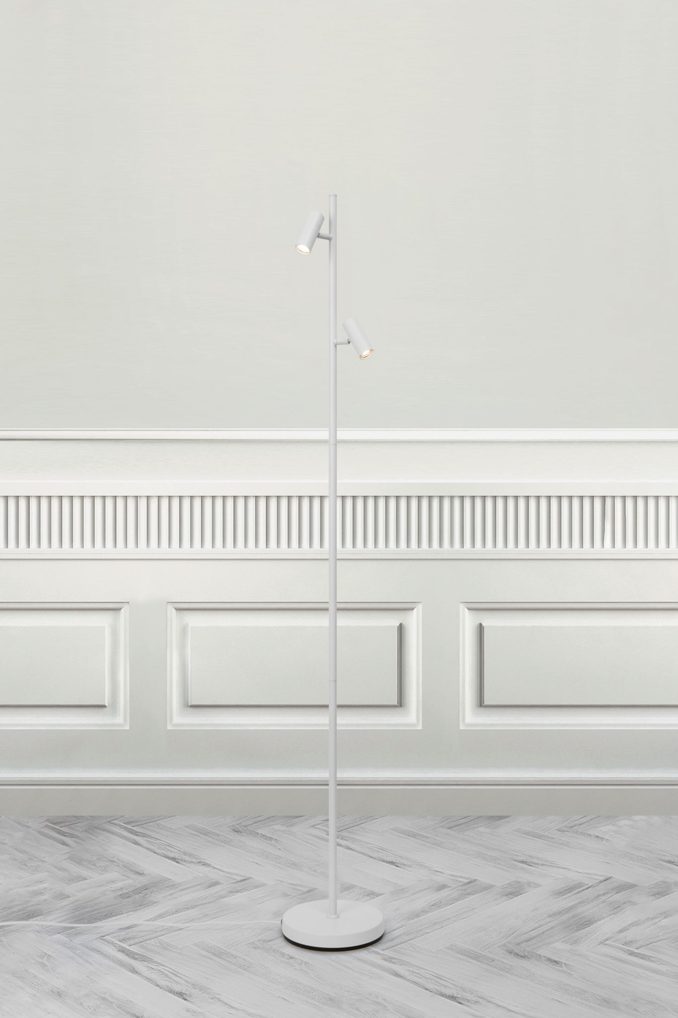 Omari, Stehleuchte, Weiss - IP20, LED Modul