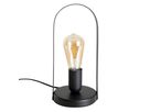 Metall-Tischleuchte Faro h: 28,5cm schwarz - E27, 40W, IP20