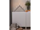 Kerzenhalter Alma - Indoor, Kaltweiss, Beige