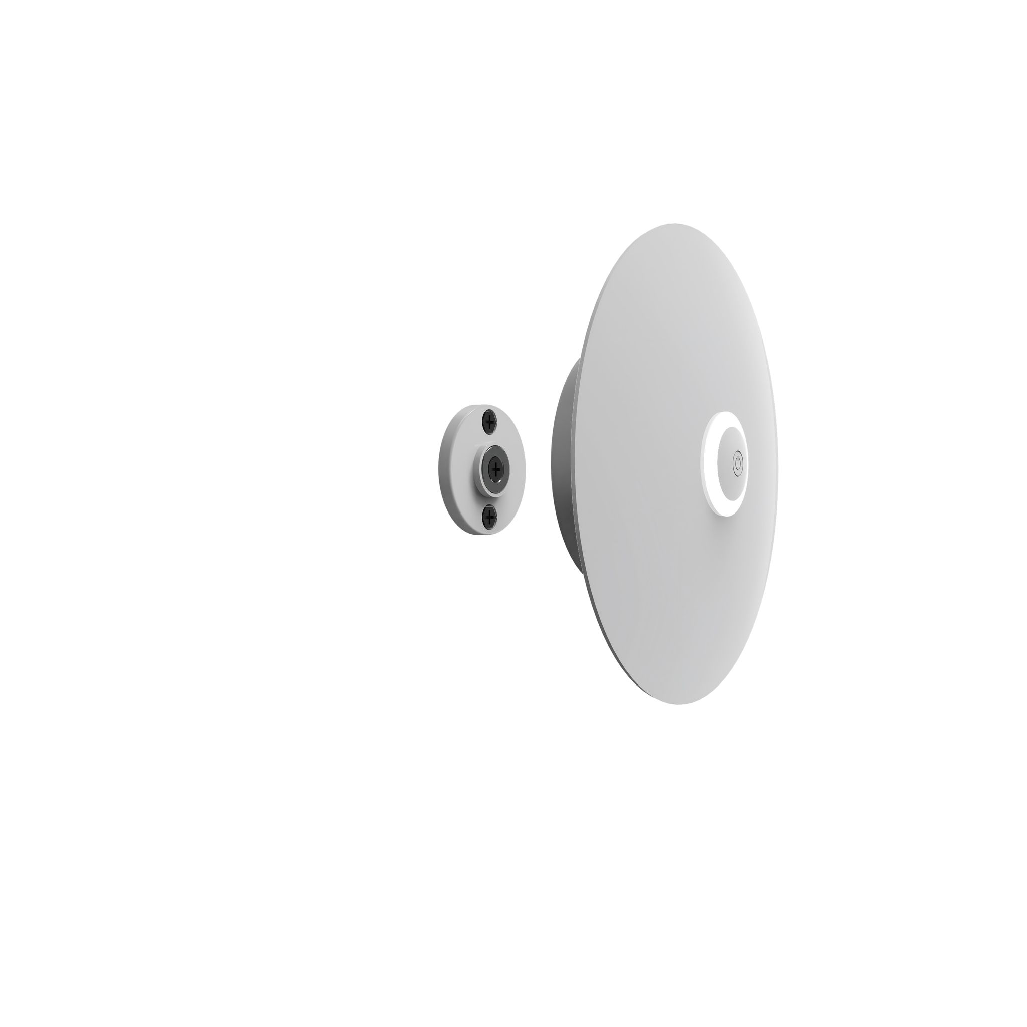 Akku-Tisch-Wandleuchte FlexiLight Weiss - 1800-3000K,400lm, IP44
