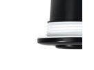 Einbaudownlight UMBERTO - GU10 (exkl.), max. 7.5W, IP44, schwarz, optional (Leuchtmittel), D=79mm, B=96mm, H=66mm, BL=76mm