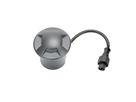 Playlight 24V Bodeneinbauspot Gitter - 24V DC, 1W, 60lm, 3000K, IP67, anthrazit