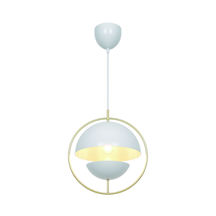 Pendelleuchte Tavia Weiss - 40W, E27, IP20