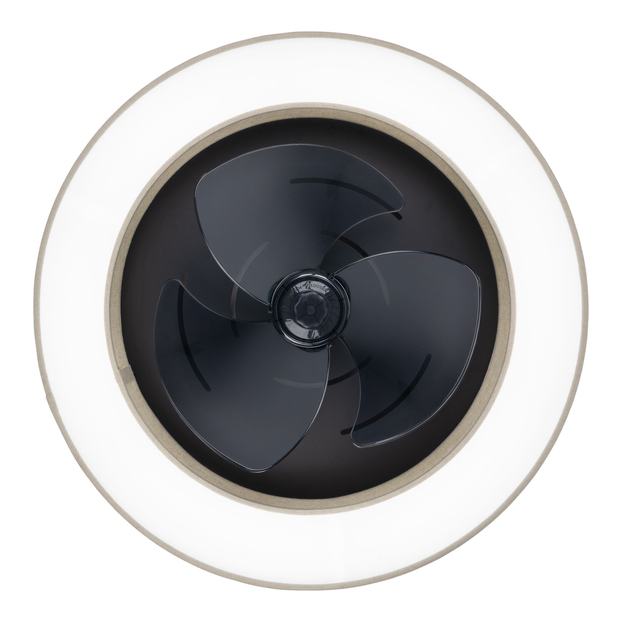 LED-CCT Deckenleuchte  VALENTO  inkl. Ventilator : 51cm beige - IP20, LED-Modul, Beige