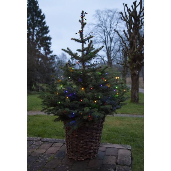Lichterkette Diamond Star Light - IP44, Multi, 80 LED's, 600cm