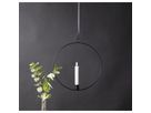 Indoor Decoration Flamme Ring - Indoor, Schwarz, 30cm Höhe, Timerfunktion