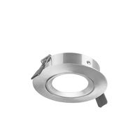 Spot Einbauring PRO 80 AL (Spannfeder) - Max. 50W, alu. geb., schwenkbar 30°, Spannfeder, exkl. Leuchtmittel, D=92mm, H=35mm, BL=80-85mm