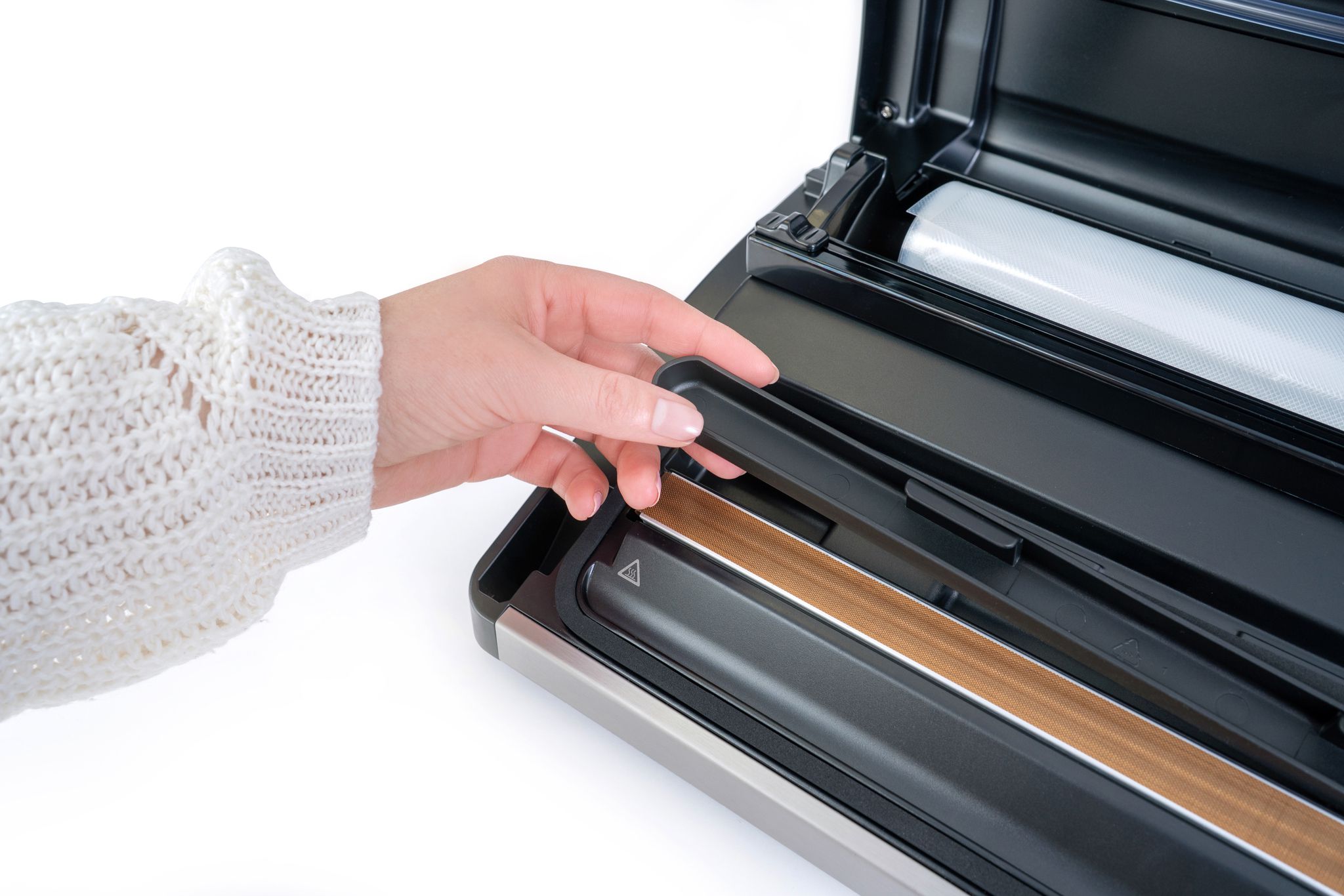Vakuumiergerät VAC 585 - Vakuumierergerät, Schwarz/Silber, 140W