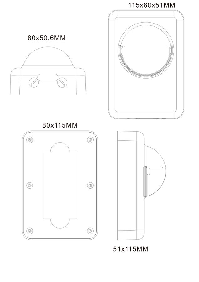 24V AKKU-Bewegungsmelder - 2.4V, Tag-Nacht Sensor, IP44