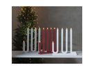 Kerzenständer JUL - IP20, Neutralweiss, 5 LED's