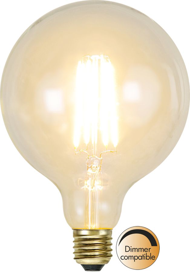 LED Leuchtmittel E27 G125 Soft Glow - E27, 320Lm, 3.6W, 230V