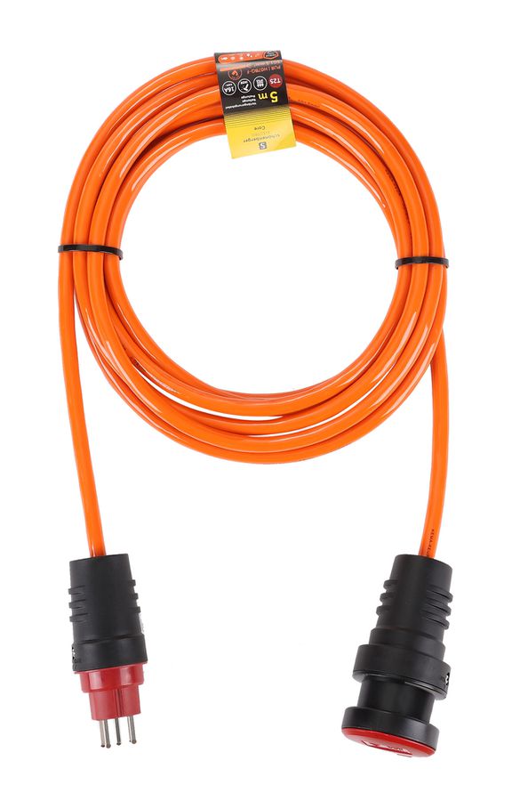 Verlängerungskabel T25 IP55 5m - EPR-PUR H07BQ-F 5G1.5mm2