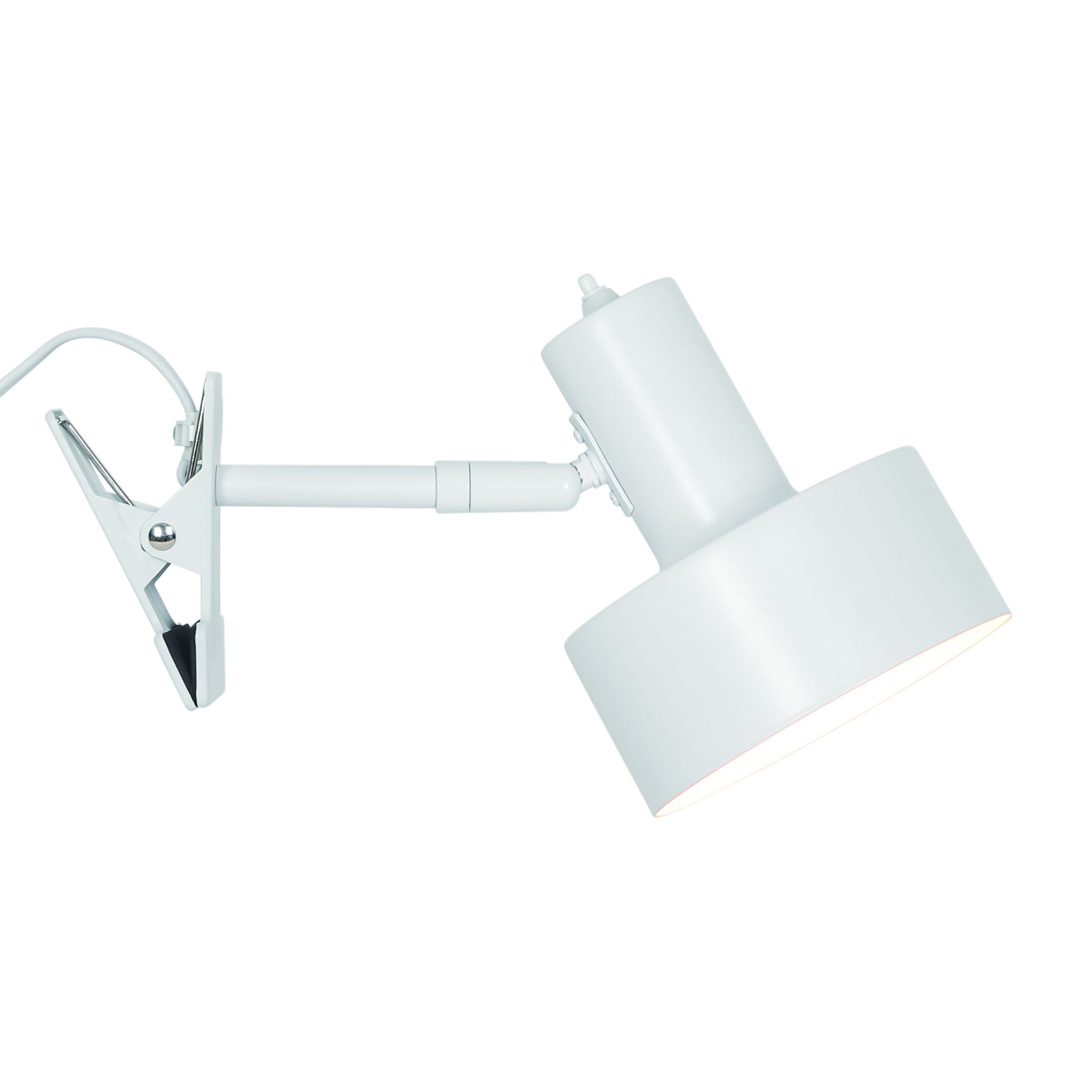 Klemmleuchte Matis Weiss - 15W, E27, IP20