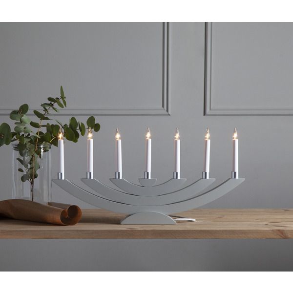 Kerzenring 7er Pack Zubehör - IP20, Silber