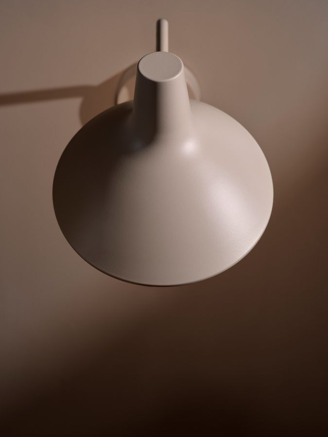 Wandleuchte Darci Sandfarbig - E14, IP20, 230V