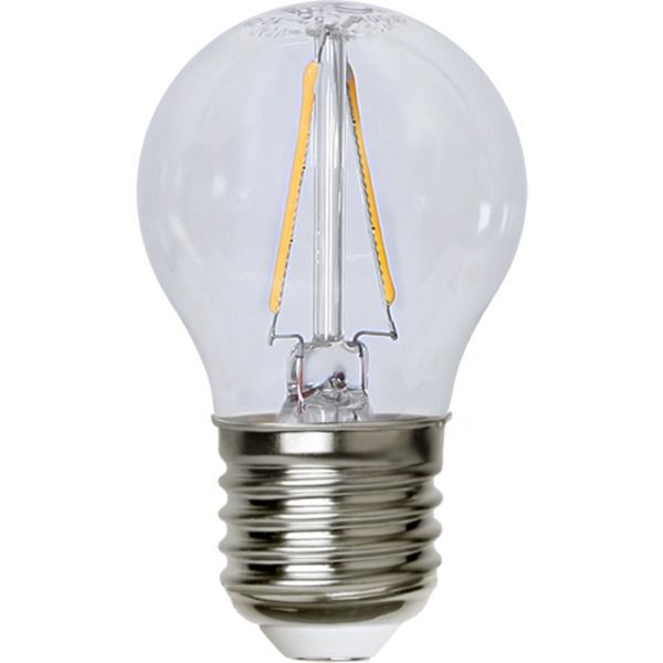 LED Leuchtmittel E27 G45 Clear - E27, 150Lm, 2700K, 1.5W, 220-240VAC