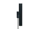 Wandleuchte Vico long Schwarz - 2x5W, GU10, IP20