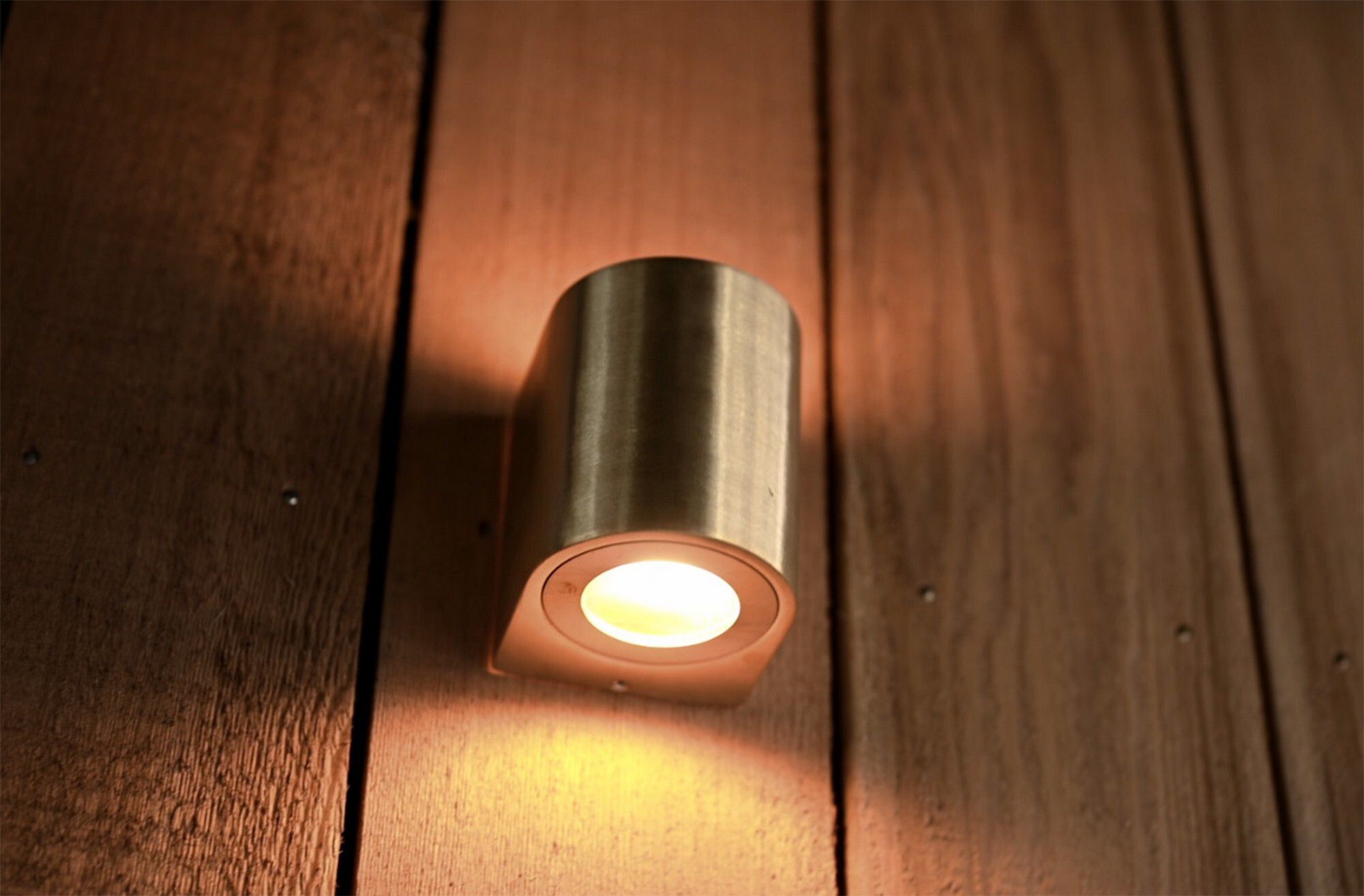 Canto 2, Wandleuchte, Messing - 2X6W LED, 2700K, IP44, 230V