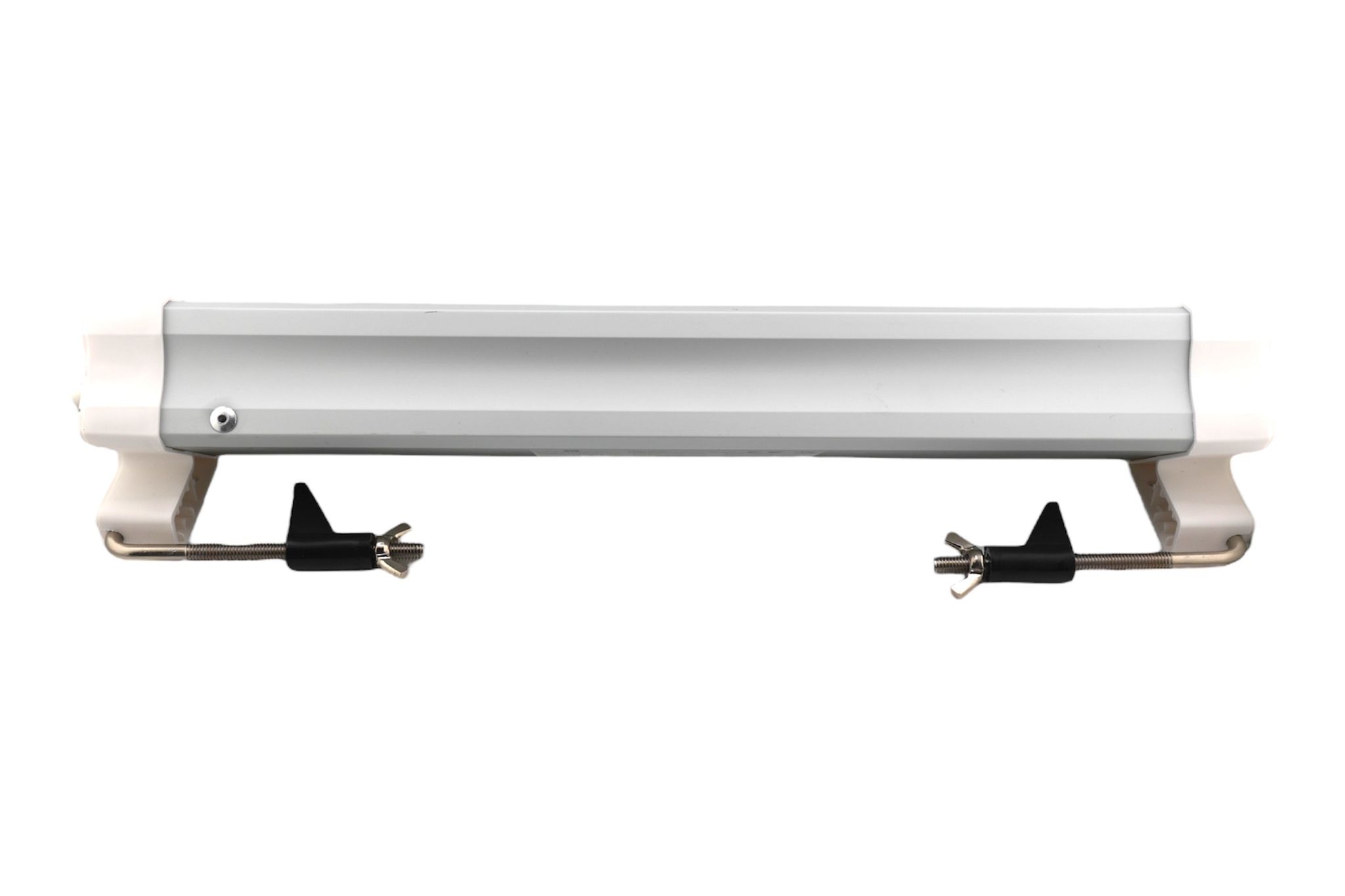 ALU Tisch-Steckdosenleiste NOTEBOOK - 4xT13,1x USB-C 1x USB-A PD 60W, 2.0m Kabel, Stecker T12, Aluminium/weiss