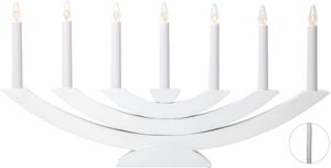 Kerzenleuchter Navida - IP20, Weiss, Warmweiss