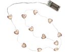 Lichterkette Valentine - IP20, Warmweiss, 12 LED's, 165.00 cm