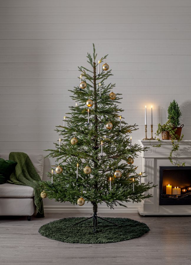 Künstlicher Weihnachtsbaum Hede - Grün, 210cm Höhe