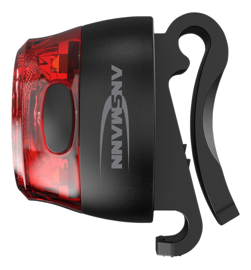 Bikelight Rear-LED round 200mAh - LED Fahrrad Rücklicht, Ladekabel