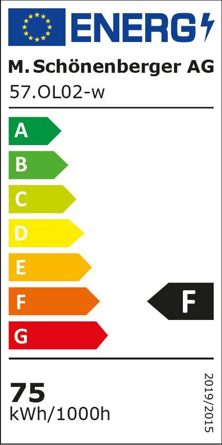 LED Stehleuchte FREE (Up and Down) - 75W, 8200lm (75% UP,25% Down), 4000K, IP20, weiss, dimmbar, PIR-/Lichtsensor, 720x340x1925mm (LxBxH)