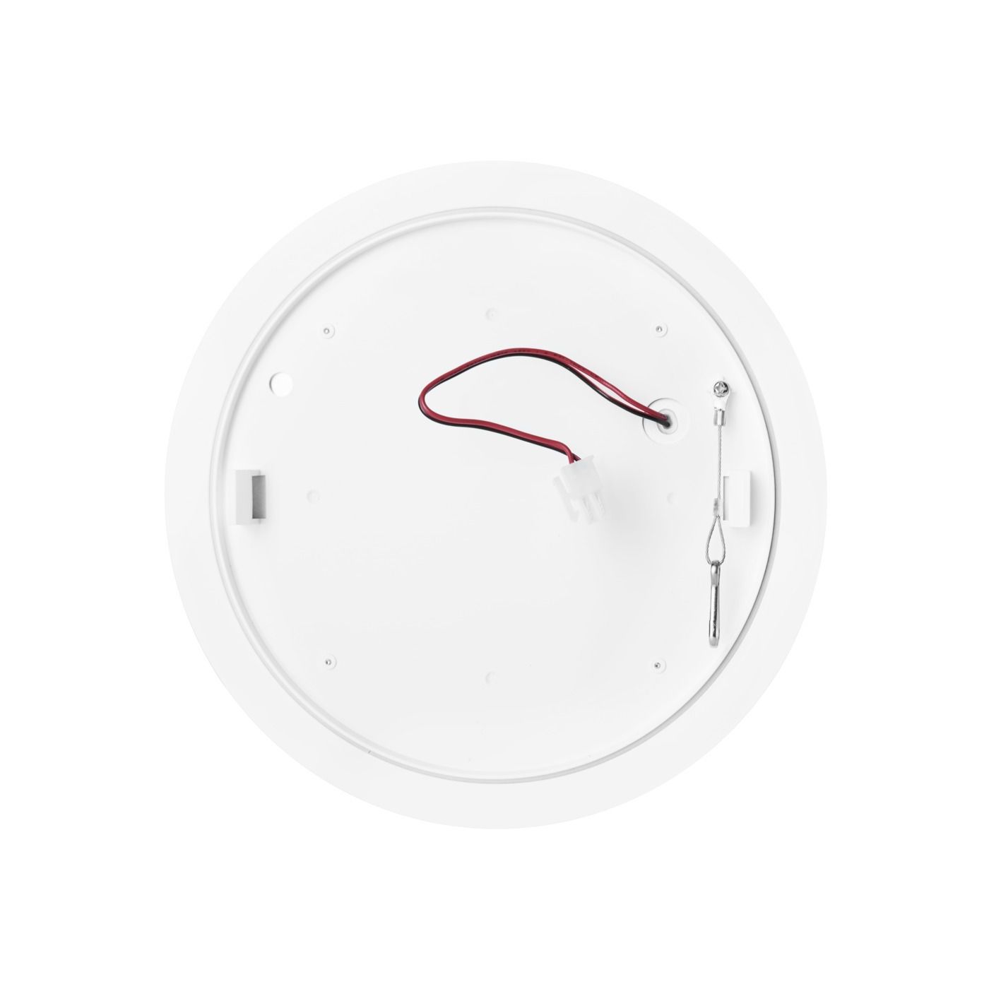 LED Sensor-Anbauleuchte SLICE CIRCLE II Switch - 10/15W, 1000/1500lm, 3000/4000K, IP54, CRI >80, 110°, weiss, nicht dimmbar, D=220mm, H=53mm