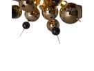 Pendelleuchte Explosion Copper (Gold) - G9, max. 10x20W, IP20, chrom, nicht dimmbar, exkl. Leuchtmittel, D=650mm, H=650mm, PL=1500mm