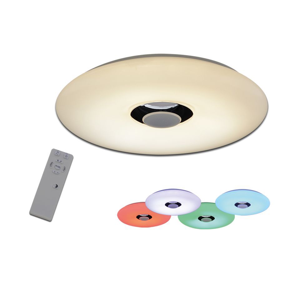 LED Deckenleuchte Nashville d:40cm - LED fest verbaut, 2700-6000K, RGBW