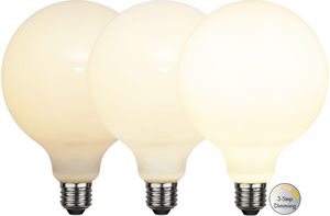 LED Leuchtmittel E27 G125 Opaque Filament RA90 3-step - E27, 800Lm, 2700K, 7.5W, 220-240VAC