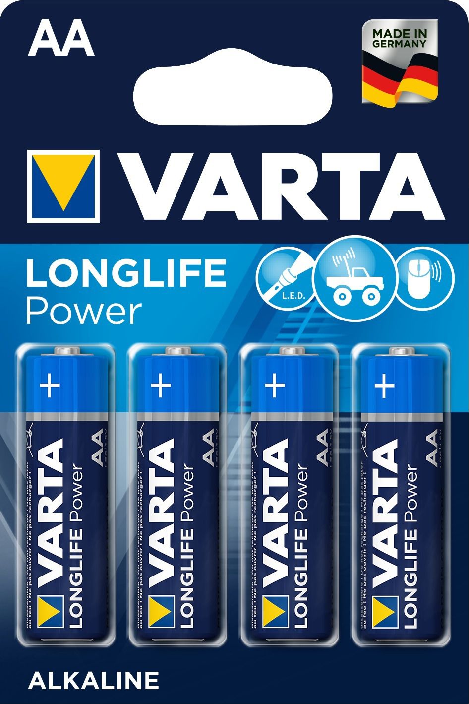 High Energy Batterie AA - 4er Blister