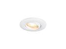 Einbaudownlight UMBERTO - GU10 (exkl.), max. 7.5W, IP44, weiss, optional (Leuchtmittel), D=79mm, B=96mm, H=66mm, BL=76mm