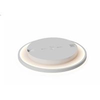 LED Anbauleuchte SHINE II Switch (Up&Down) - 8/10/15W, 800/900/1350lm, 3000/4000K, IP20, CRI >90, 110°, weiss, Phasendimmbar, D=220mm, H=39mm