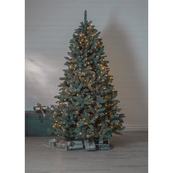 Künstlicher Weihnachtsbaum Royal Blue - grün, keine Lämpchen, 210cm Höhe