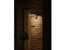 Solar-Wandleuchte Justina Schwarz - 5W, 3000K, 400lm, IP44
