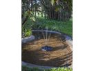Solar Decoration Fountain - RGB, IP68, Schwarz