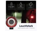 Bikelight Rear-LED round 200mAh - LED Fahrrad Rücklicht, Ladekabel