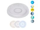 LED-CCT Deckenleuchte  GLACIRA  : 40cm weiß - IP20, LED-Modul, Weiss