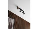 Eik, 3-Spot, Mat Schwarz - GU10, IP20, max.3X35W
