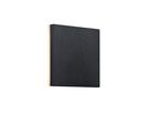 LED Wandleuchte Artego Square - 7.2W, 484lm, 3000K, IP54, CRI 81, 120°, schwarz, nicht dimmbar, L=150mm, B=150mm, H=50mm