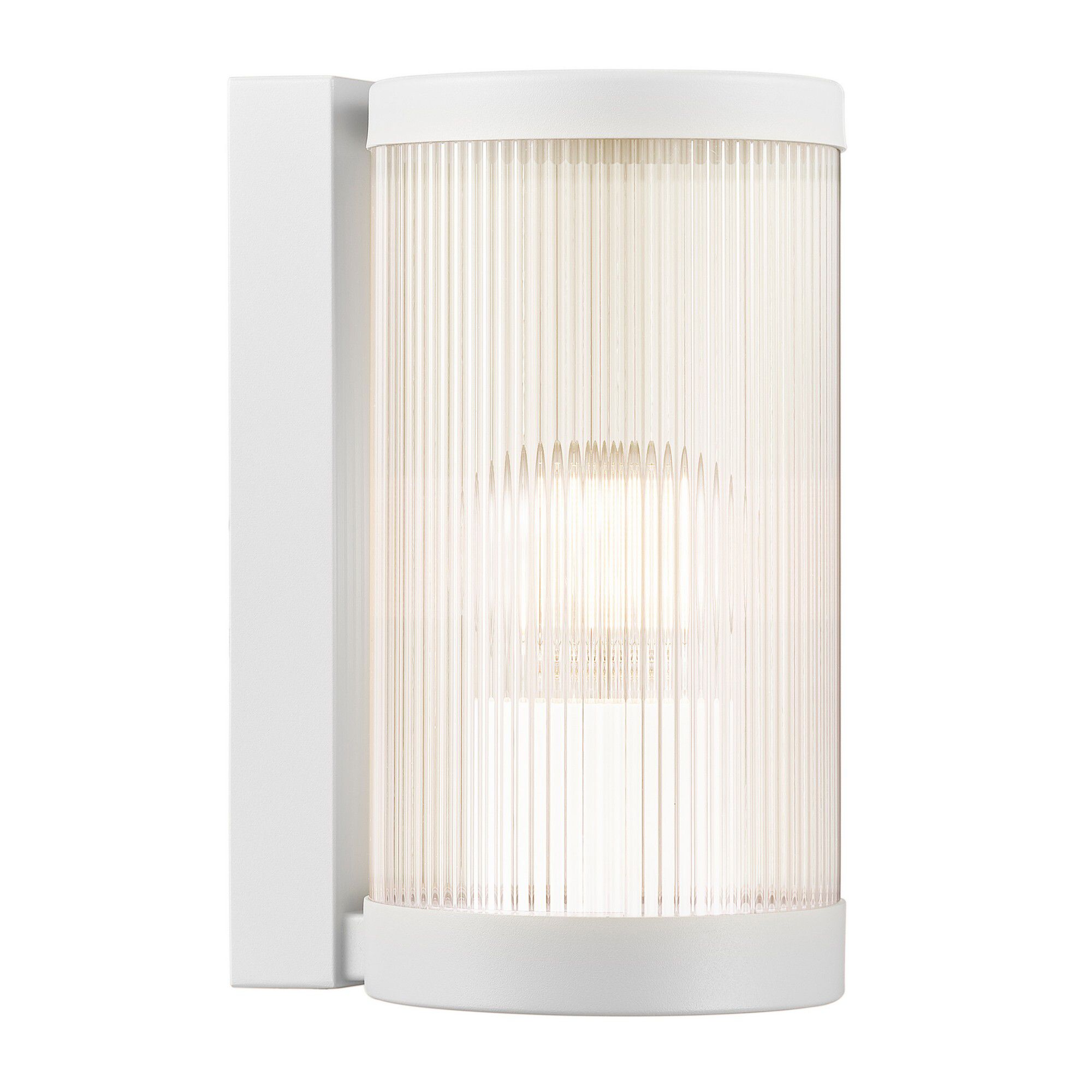 Wandleuchte COUPAR - 1xE27 (exklusiv), max.25W, IP54, schwarz, dimmbar (optional Leuchtmittel), D=130mm, H=250mm