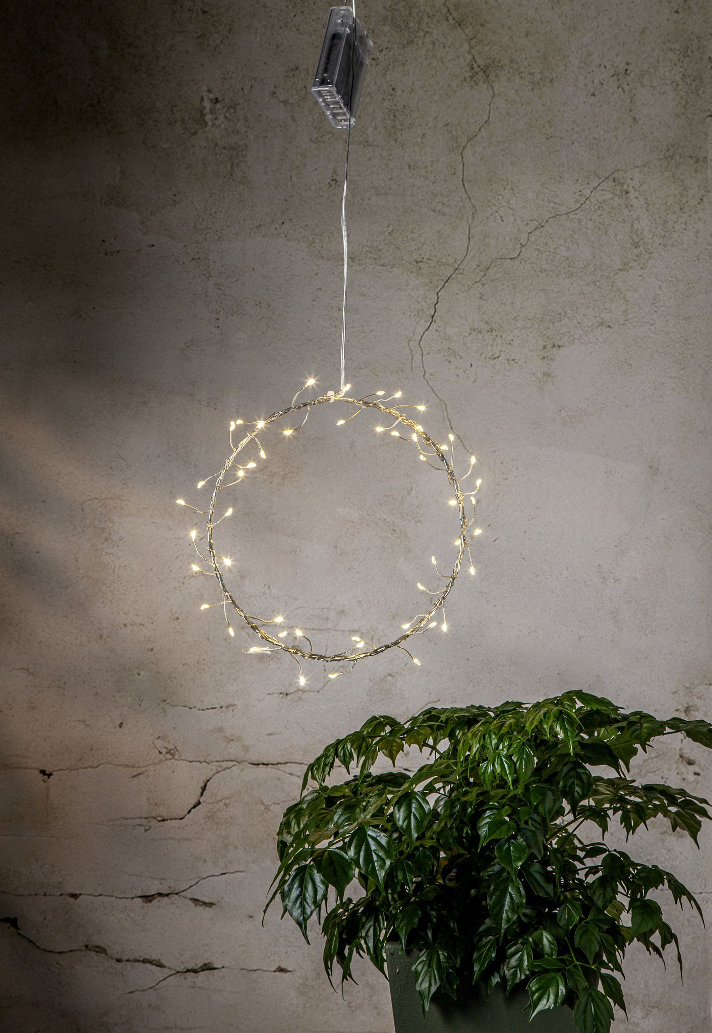 Hängende Decoration Poppy - IP20, Warmweiss,Silber