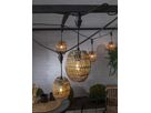 LED Party-Deco Illuminationskette Solo - 20xE27 (Leuchtmittel exkl.), IP44. IP55 Stecker, L=20m