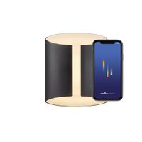 Grip Smart Wandleuchte Schwarz - 10W, 2700K, IP54, 230V