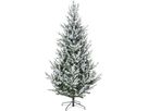 Künstlicher Weihnachtsbaum Uppsala Snow - Grün, keine Lämpchen, 210cm höhe