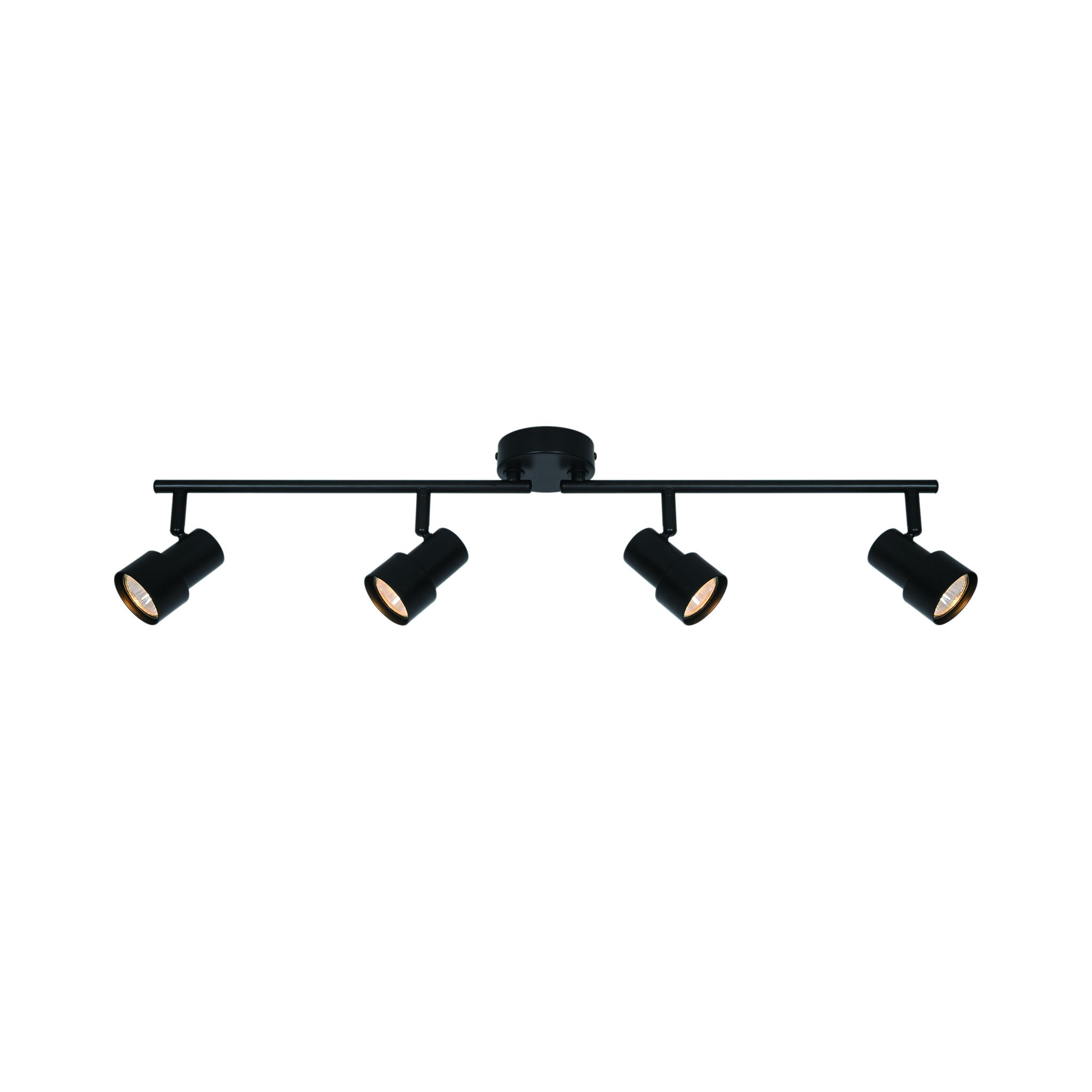 Deckenleuchte Boston 4-rail Schwarz - 4x5W, GU10, IP20